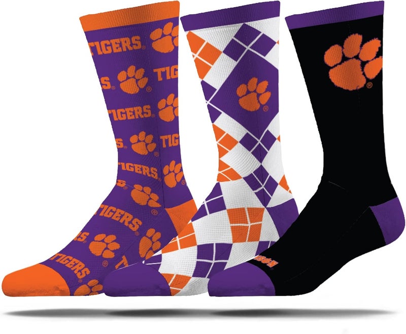 Strideline Store Mens NCAA Dress Socks- The Executive 3 Pack-One Size Fits Most - Image 1